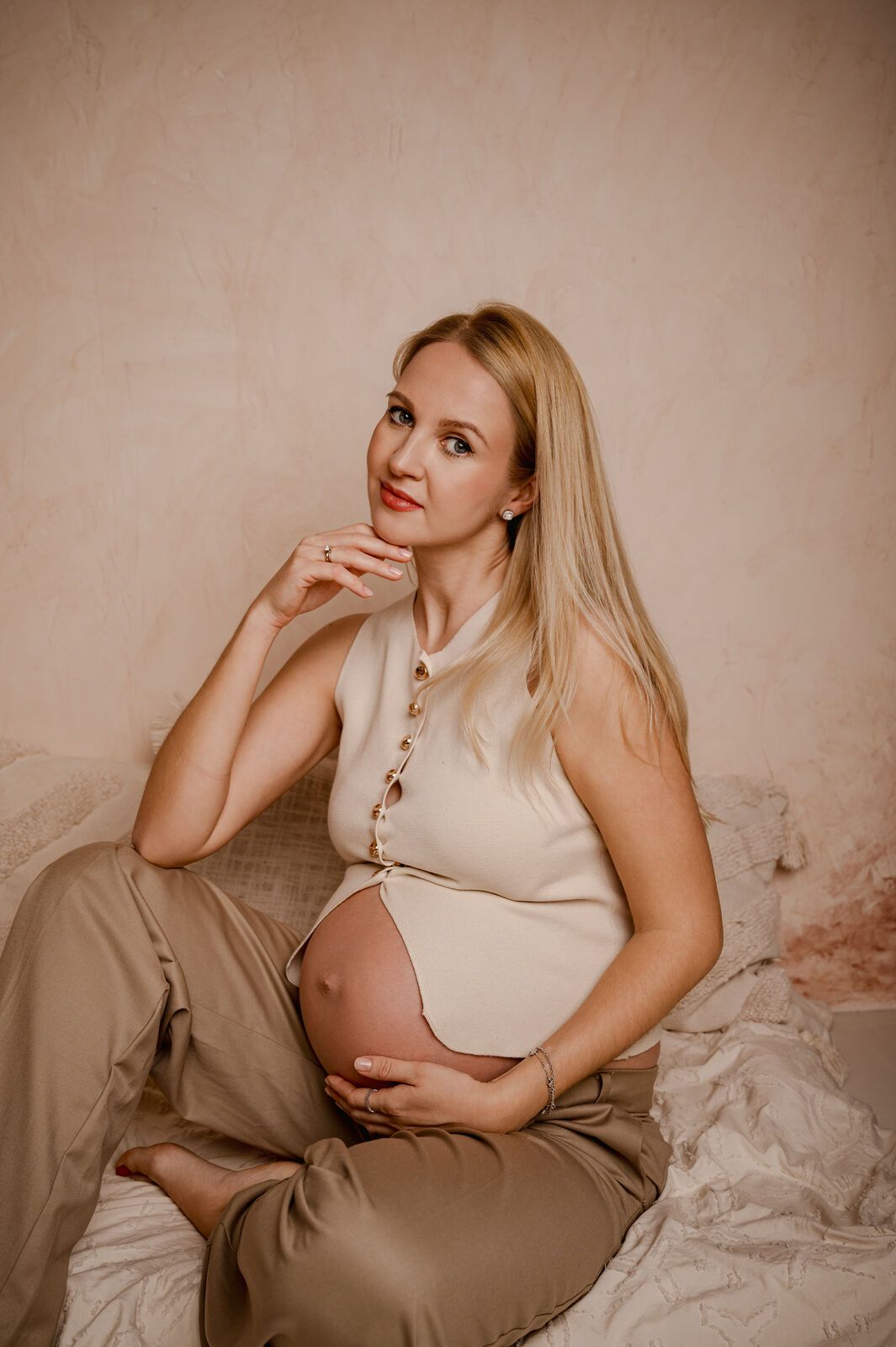 Maquillaje profesional para maternidad