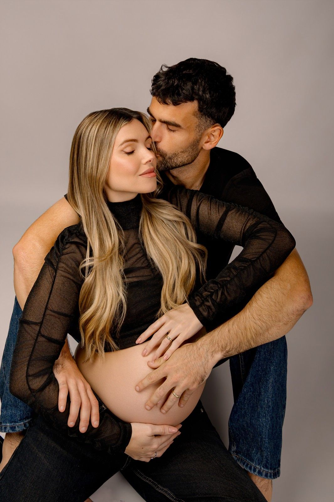 Maquillaje para sesión de maternidad